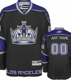 Custom Los Angeles Kings Jersey Name And Number Black