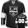 Custom Los Angeles Kings Jersey Name And Number Black Third