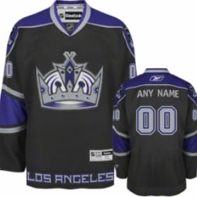 Custom Los Angeles Kings Jersey Name And Number Black