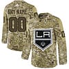 Custom Los Angeles Kings Jersey Name And Number Camo