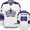 Custom Los Angeles Kings Jersey Name And Number White