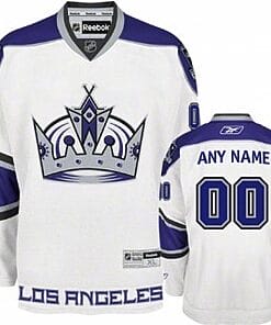 Custom Los Angeles Kings Jersey Name And Number White