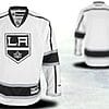 Custom Los Angeles Kings Jersey Name And Number White Third
