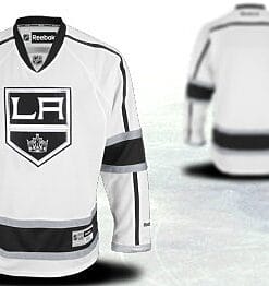 Custom Los Angeles Kings Jersey Name And Number White Third