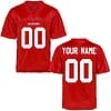 Custom Louisiana Lafayette Ragin Cajuns Jersey Name and Number NCAA College Football Red