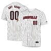 Custom Louisville Cardinals Baseball Jersey Name and Number College White