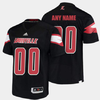 Custom Louisville Cardinals Jersey Name and Number NCAA College Football Black