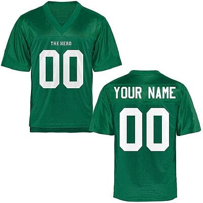 Custom Marshall Thundering Herd Jersey Name and Number NCAA College Football