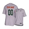 Custom Miami Hurricanes Baseball Jersey Name And Number College Gray