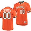 Custom Miami Hurricanes Baseball Jersey Name and Number NCAA College Orange Prime green