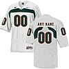 Custom Miami Hurricanes Jersey Name and Number NCAA College Football Replica White