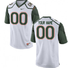 Custom Miami Hurricanes Jersey Name and Number NCAA College Football White