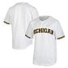 Custom Michigan Wolverines Baseball Jersey Name And Number College White