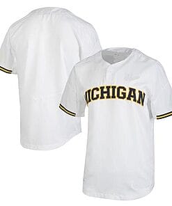 Custom Michigan Wolverines Baseball Jersey