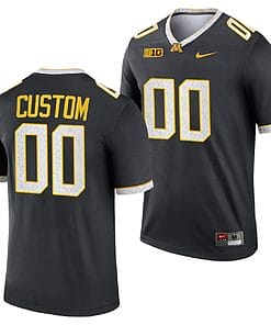 Custom Minnesota Golden Gophers Jersey Name and Number NCAA College Football Legend Gray
