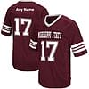 Custom Mississippi State Bulldogs Jersey Name and Number NCAA College Football