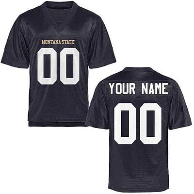 Custom Montana State Bobcats Jersey Name and Number NCAA College Football
