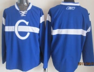 Custom Montreal Canadiens Jersey Name And Number Blue