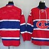 Custom Montreal Canadiens Jersey Name And Number Red CA