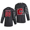 Custom NHL All-Star Jersey Name And Number 2020 Gray Game Calgary Flames