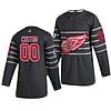 Custom NHL All-Star Jersey Name And Number 2020 Gray Game Detroit Red Wings