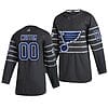 Custom NHL All-Star Jersey Name And Number 2020 Gray Game St. Louis Blues