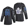 Custom NHL All-Star Jersey Name And Number 2020 Gray Game Toronto Maple Leafs