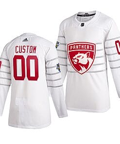 Custom NHL All-Star Jersey Name And Number 2020 White Game Florida Panthers