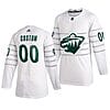 Custom NHL All-Star Jersey Name And Number 2020 White Game Minnesota Wild
