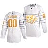 Custom NHL All-Star Jersey Name And Number 2020 White Game Nashville Predators