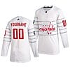 Custom NHL All-Star Jersey Name And Number 2020 White Game Washington Capitals