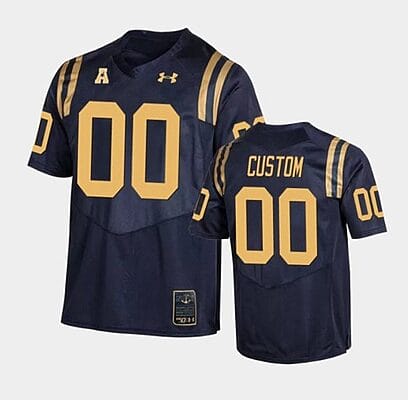Custom Navy Midshipmen Jersey Name and Number NCAA College Football Navy
