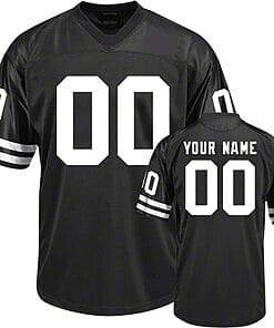 Custom Nebraska Cornhuskers Jersey Name and Number NCAA College Football Black