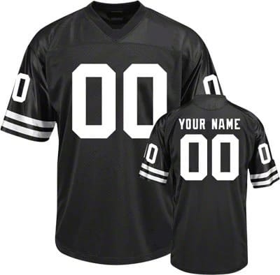 Custom Nebraska Cornhuskers Jersey Name and Number NCAA College Football Black