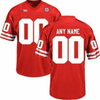 Custom Nebraska Cornhuskers Jersey Name and Number NCAA College Football Replica Red