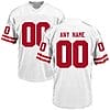 Custom Nebraska Cornhuskers Jersey Name and Number NCAA College Football White