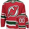 Custom New Jersey Devils Jersey Name And Number Red With Green