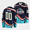 Custom New York Islanders Jersey Name And Number 2022 Navy Reverse Retro