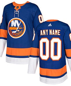 Custom New York Islanders Jersey Name And Number Light Blue Home Hockey NHL