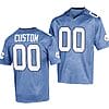 Custom North Carolina Jersey Name and Number College Football 2023 Replica Blue