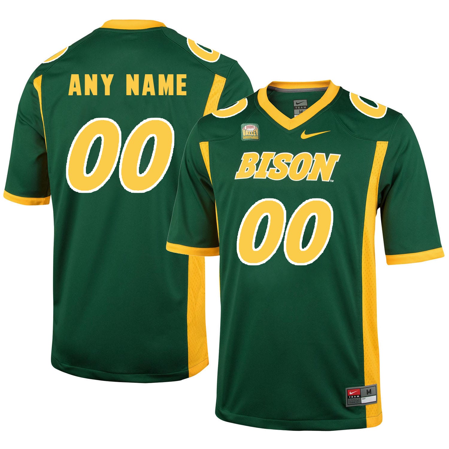 hot-buy-new-custom-north-dakota-state-bison-jersey-green