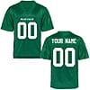 Custom North Texas Mean Jersey Name and Number NCAA College Football Green