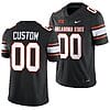 Custom Oklahoma State Jersey Name and Number College Football 2023 Game Black