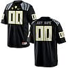 Custom Oregon Ducks Jersey Name and Number NCAA College Football Black Stitched