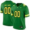 Custom Oregon Ducks Jersey Name and Number NCAA College Football Green Stitched