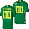 Custom Oregon Ducks Jersey Name and Number NCAA College Football Home Green