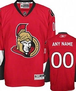 Custom Ottawa Senators Jersey Name And Number Red