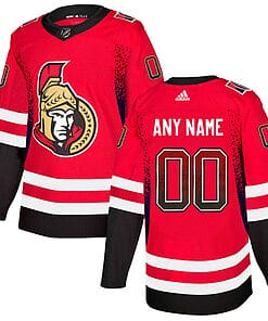 Custom Ottawa Senators Jersey Name And Number Red Drift Fashion