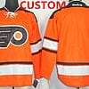 Custom Philadelphia Flyers Jersey Name And Number 2012 Winter Orange Blank Classic