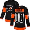 Custom Philadelphia Flyers Jersey Name And Number Black Alternate